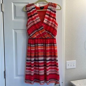 Bright colored pullover dress